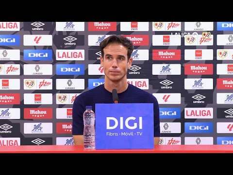 Íñigo Pérez tras el Rayo Vallecano 1 - Girona FC 1