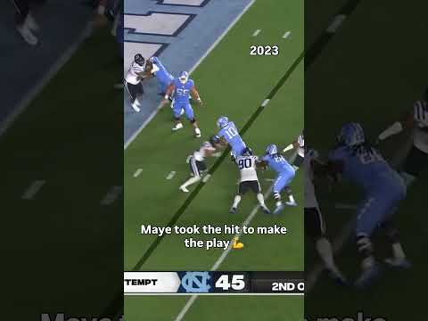 Big players make big plays 👏 #unctarheels #uncfootball #accfootball #collegefootball #football