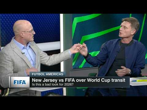 New Jersey vs. FIFA over World Cup transit?! | Futbol Americas