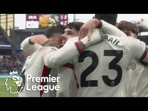 Enzo Fernandez doubles Chelsea's lead against Burnley | Premier League | NBC Sports