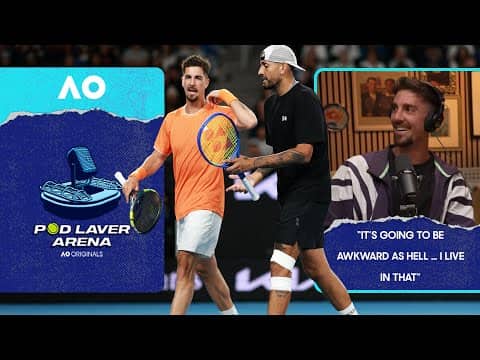 Love Is In the Air At AO and Thanasi Kokkinakis Stops By | Pod Laver Arena | Australian Open 2026