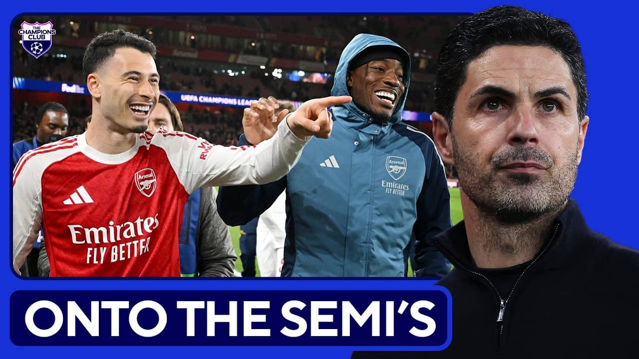 STUTTERING TO THE SEMIS | RELIEF for Arsenal over Sporting CP