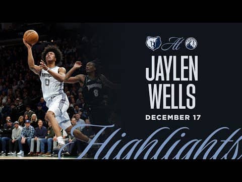 Jaylen Wells Highlights vs. Minnesota Timberwolves