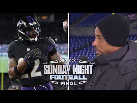 Why wasn't Derrick Henry in the game late in Ravens loss vs. Patriots? | PSNFF | NFL on NBC