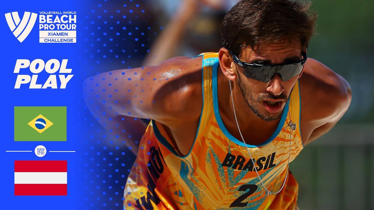 Gabriel/Johann vs. Dressler/Seiser - Pool Play Highlights | Xiamen 2026 #BeachProTour