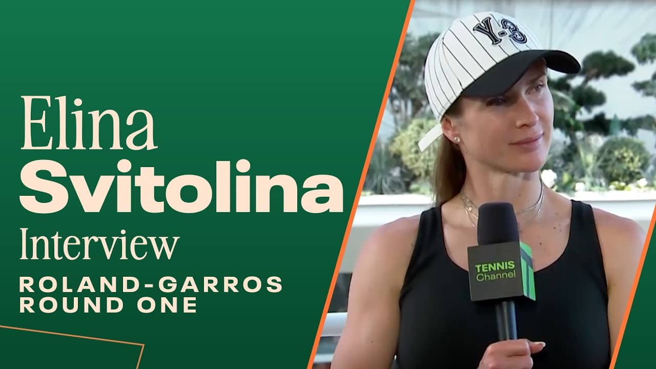 Elina Svitolina on Monfils' Farewell Year and Life Off the Court | 2026 Roland Garros