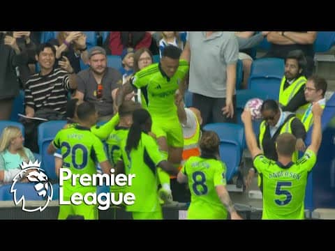 Rodrigo Muniz snatches 96-MINUTE EQUALIZER for Fulham v. Brighton | Premier League | NBC Sports