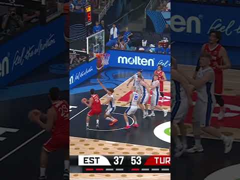 The only way to stop Sengun 😳 #EuroBasket