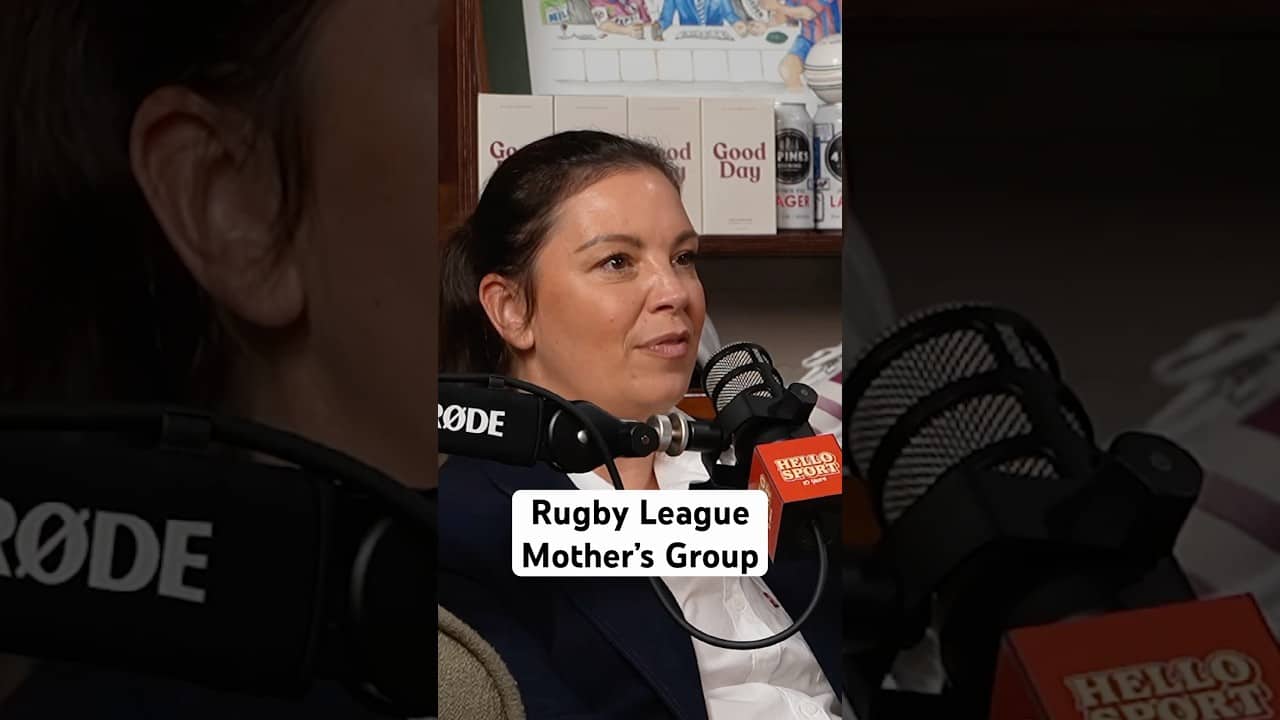 As Rugby League as it gets. Our full yarn with Yvonne Sampson is now live #nrl #rugbyleague