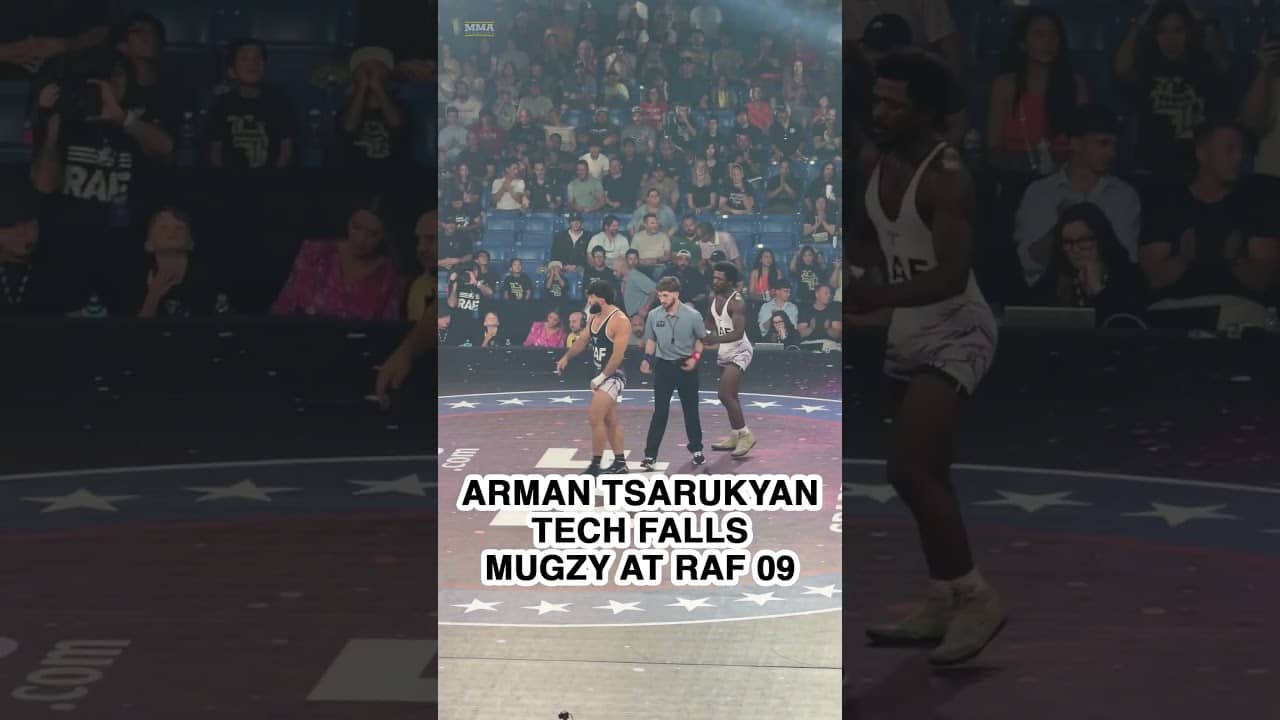 Arman Tsarukyan TECH FALLS Mugzy in first round at RAF 09 | MMA Fighting