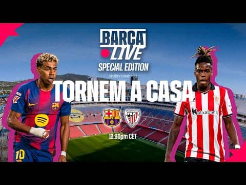 🔴 BARÇA LIVE | FC BARCELONA vs ATHLETIC CLUB | LALIGA 25/26 ⚽