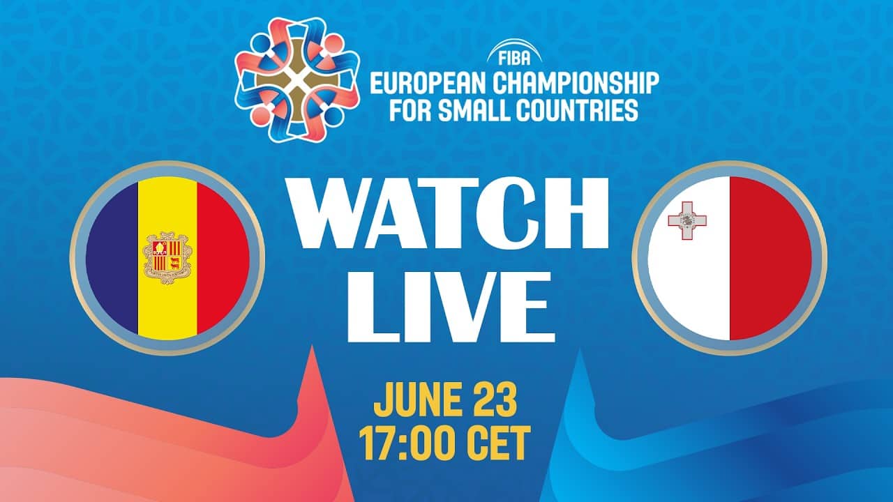 LIVE - Andorra v Malta | FIBA European Championship for Small Countries 2026 | Group Phase