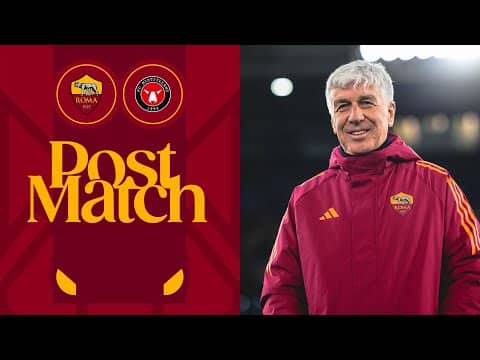 GIAN PIERO GASPERINI | INTERVISTA POST ROMA-MIDTJYLLAND