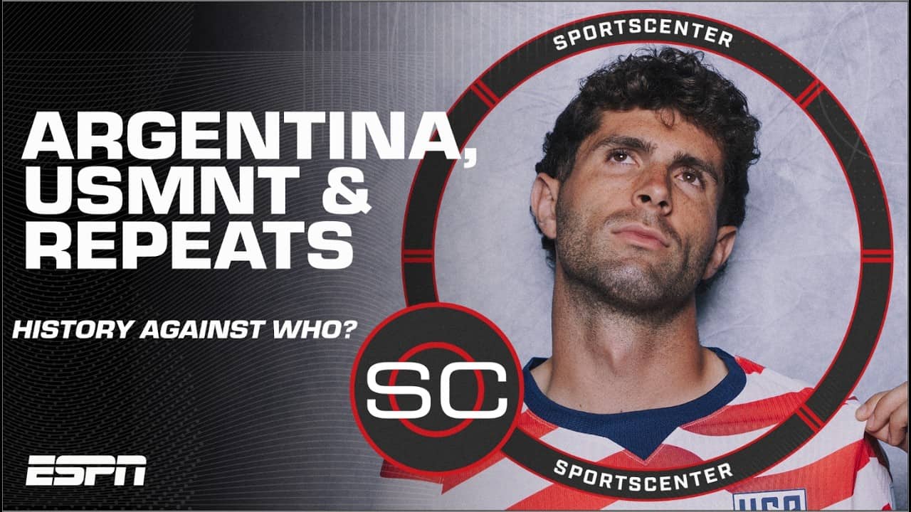 USMNT have the ‘hopes of a nation’ at their feet - Ale Moreno | SportsCenter