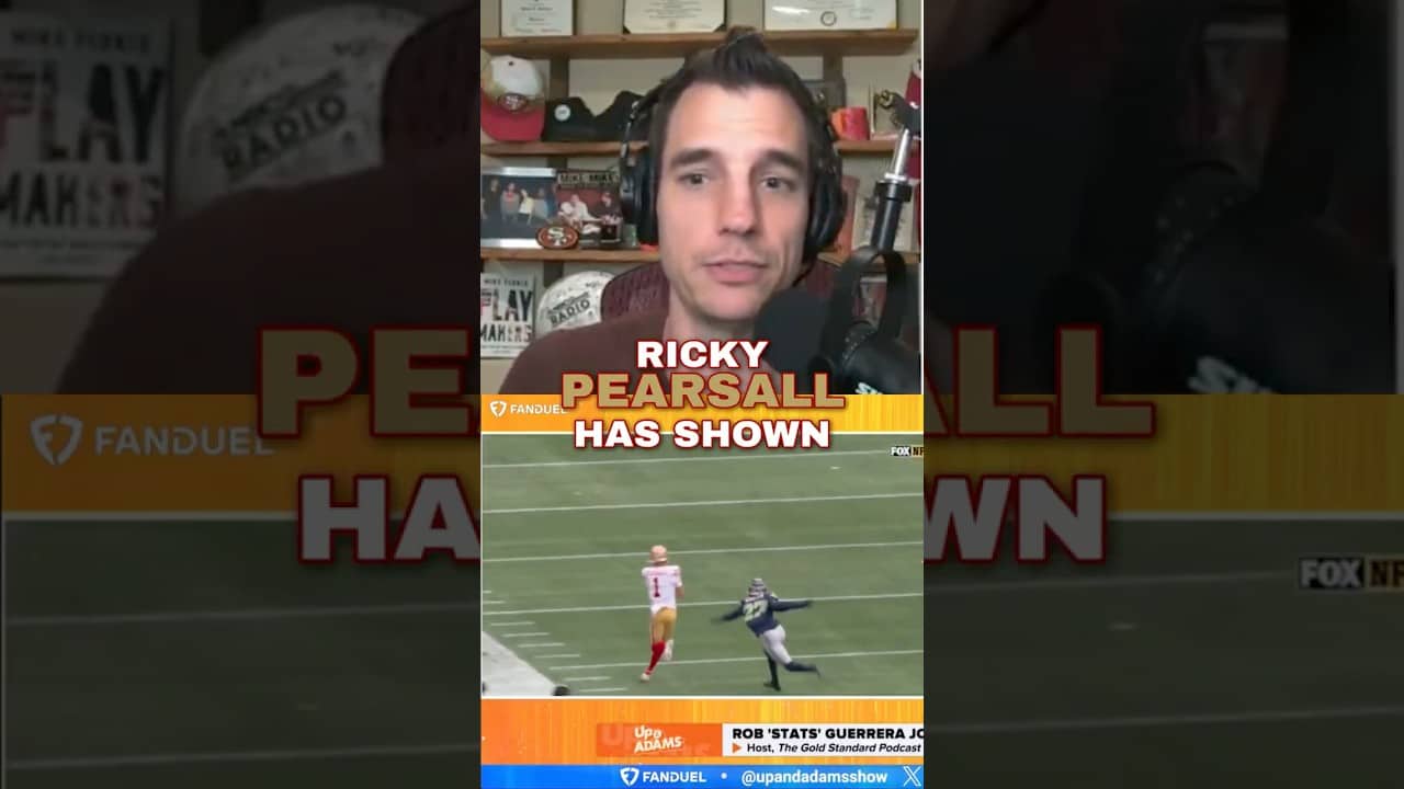 Ricky Pearsall is going to have a HUGE year #49ers #rickypearsall #kayadams