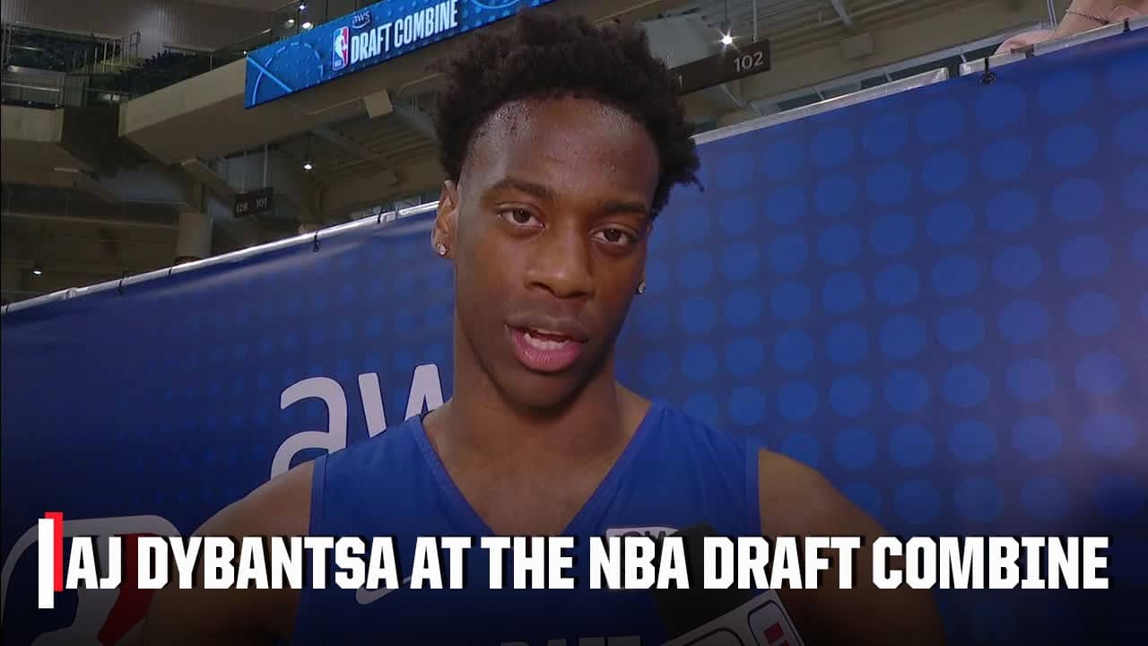 AJ Dybantsa says his most UNDERRATED skill at the combine is... 💭 | NBA Draft Combine Special