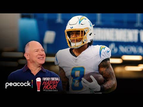 Chargers running back Omarion Hampton can be an RB1 | Fantasy Football Happy Hour | NFL on NBC