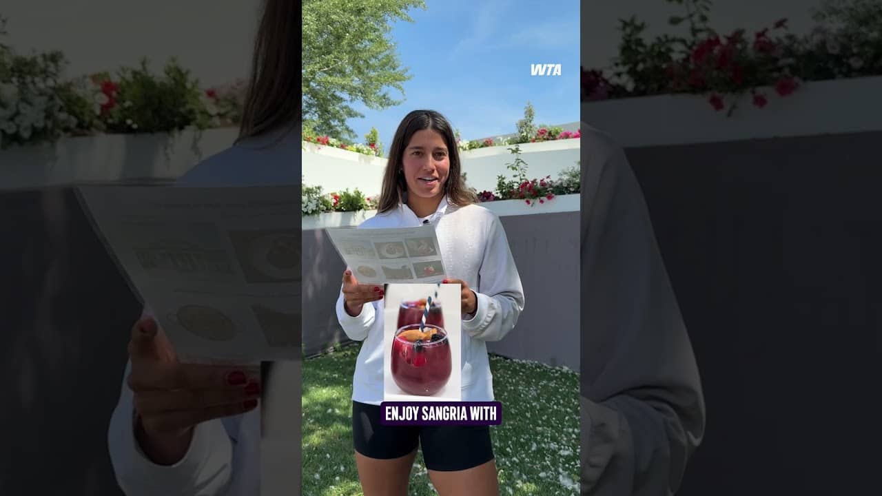 Jessica Bouzas Maniero takes us through how she would spend her day in Madrid! #wta #tennis #madrid