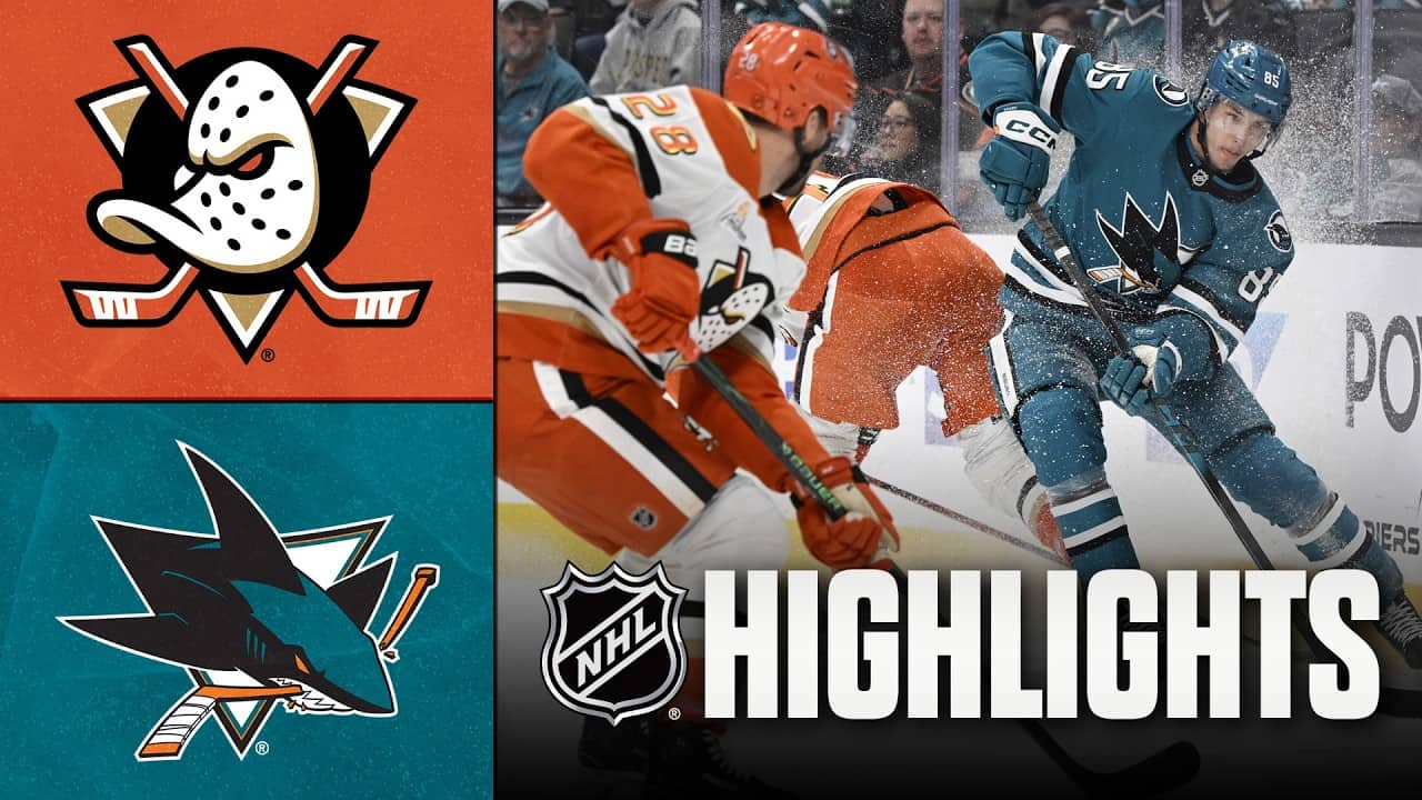 Ducks vs. Sharks | NHL Highlights | April 01, 2026