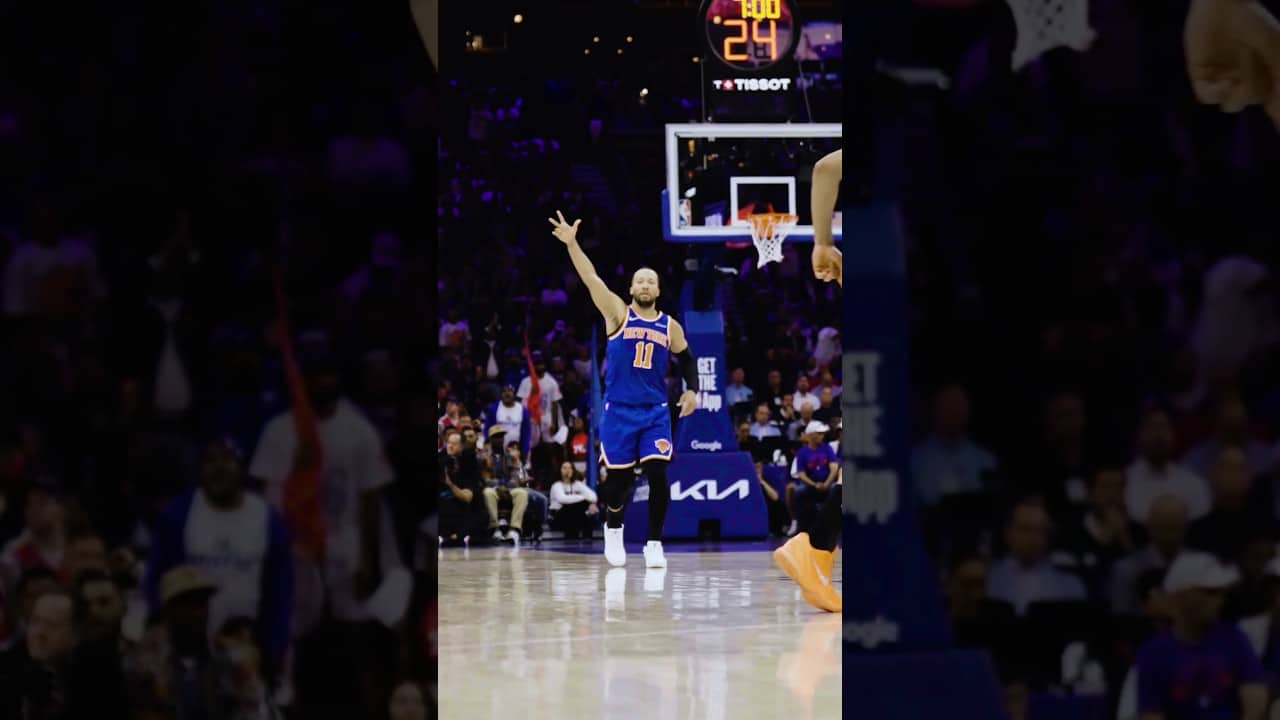 blocked out the noise. found a way to win. #nba #nyknicks #nbaplayoffs