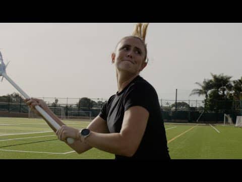 That's a letter | StringKing Lacrosse Tech Trad Pocket