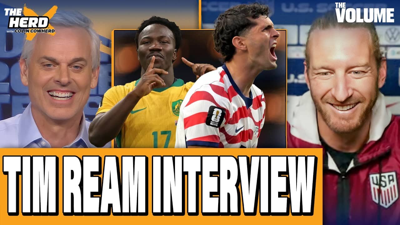 USMNT Captain Tim Ream PREVIEWS USA vs. Australia | Colin Cowherd: THE HERD World Cup