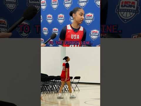 JuJu Watkins reached milestone at Team USA’s training camp 🙌