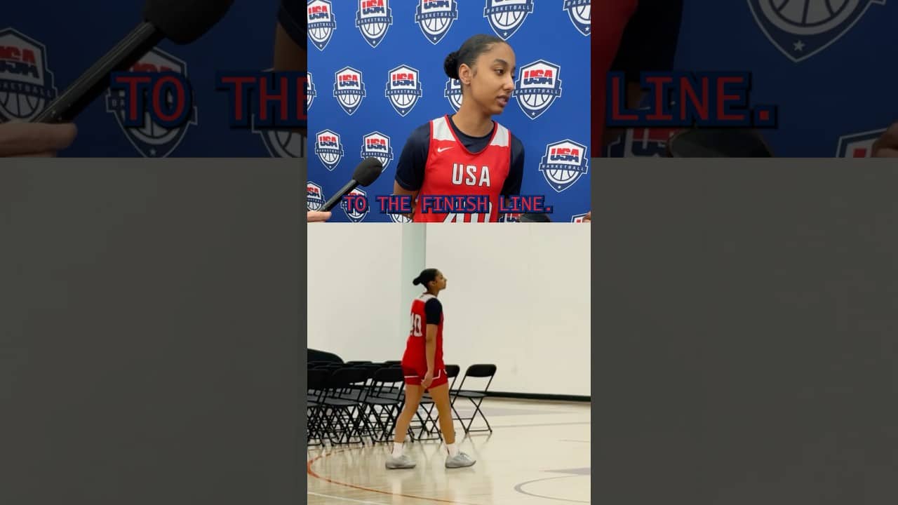 JuJu Watkins reached milestone at Team USA’s training camp 🙌