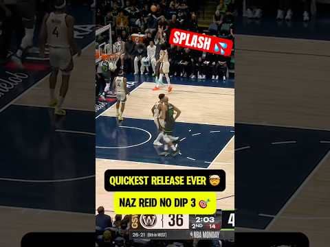 INSANE NO DIP 3 from Naz Reid 🍿🔥