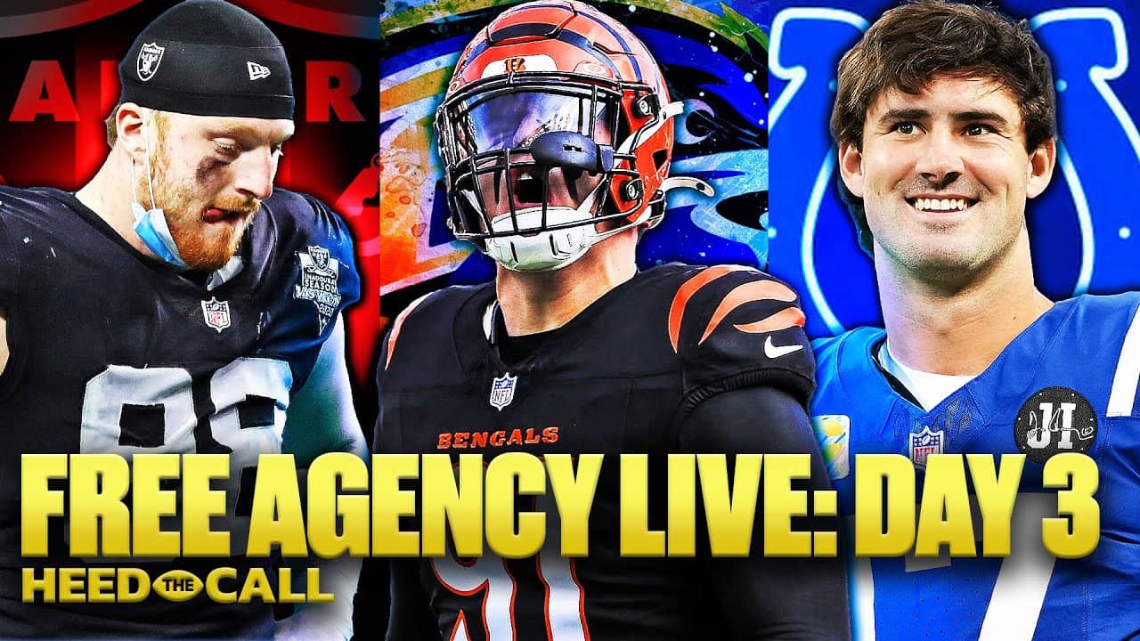 Free Agency LIVE Day 3: Ravens Back Out & Sign Hendrickson, Daniel Jones Extended & MORE!