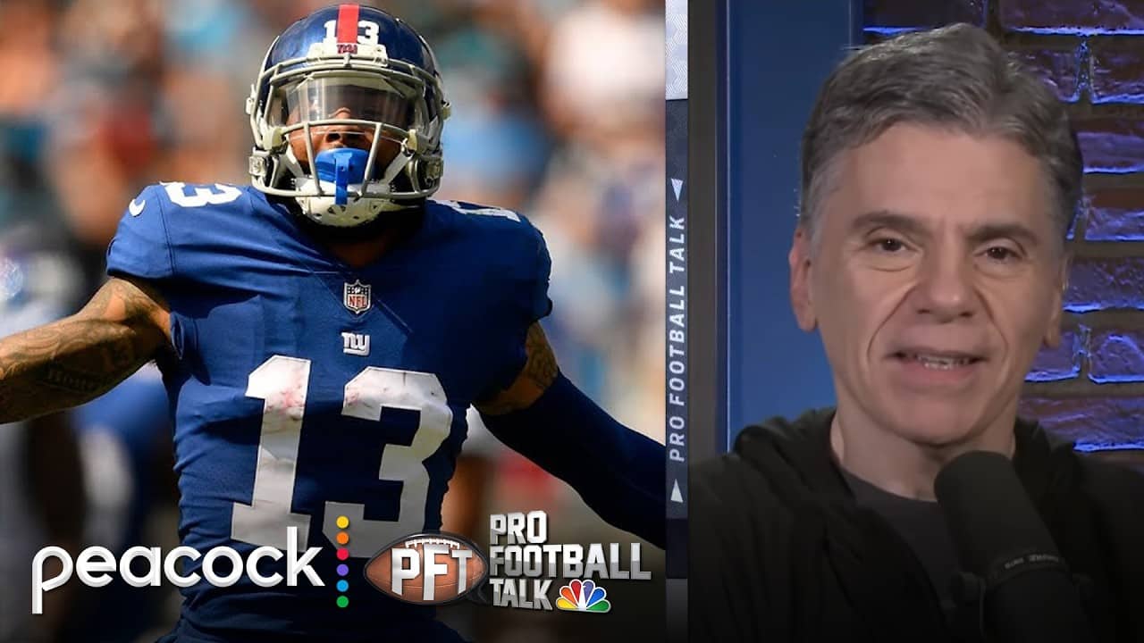 Odell Beckham Jr, Giants new WRs reportedly signed minimum deals | Pro Football Talk | NFL on NBC