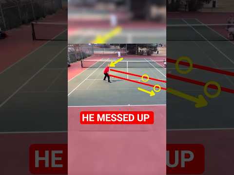 DON'T do this to your Doubles Partner: