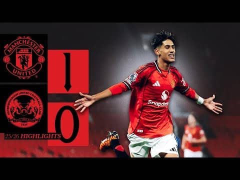 A Win In The FA Youth Cup 🤩 | Man Utd v Peterborough | U18 Highlights