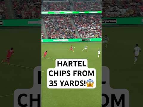 Marcel Hartel FROM WAY DOWNTOWN!!🤯