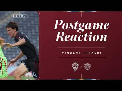 Postgame Reaction | Vincent Rinaldi on first goal, exposure against FC Juárez