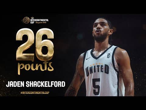 Jaden Shackelford (26 PTS) | Player Of The Game | GLU vs ILL | FIBA ICC 2025