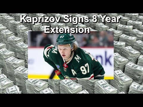 Kaprizov Signs Record Setting Contract, Canes Release Labanc, Pacioretty Likely Retiring