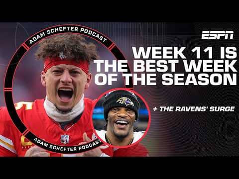 Why Week 11 is the BEST week of the season | The Adam Schefter Podcast