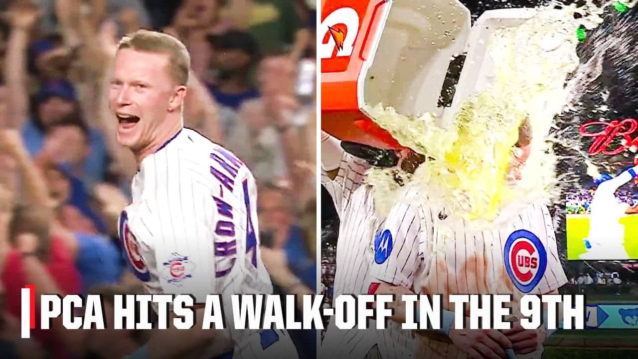 PETE CROW-ARMSTRONG WALKS IT OFF FOR THE CUBS VS. ATHLETICS 🔥 | ESPN MLB