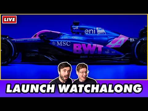 2026 Alpine F1 Car Launch - Live Watchalong