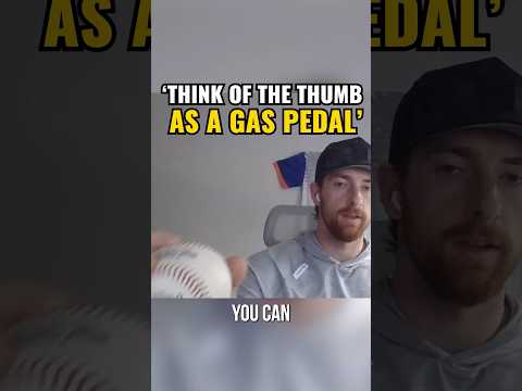 "Think of the thumb as a gas pedal." Nolan McLean's sweeper tip is awesome