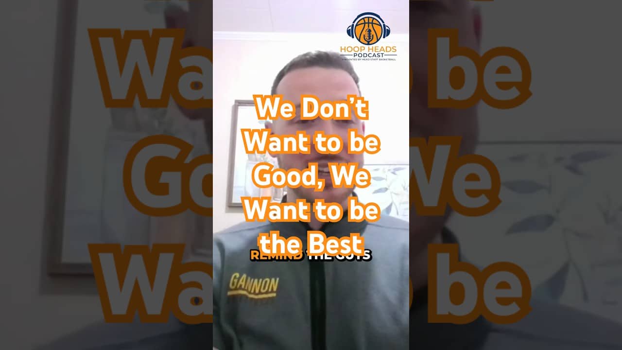 Easton Bazzoli - We Don't Want to be Good, We Want to be the Best #podcast #basketballcoach