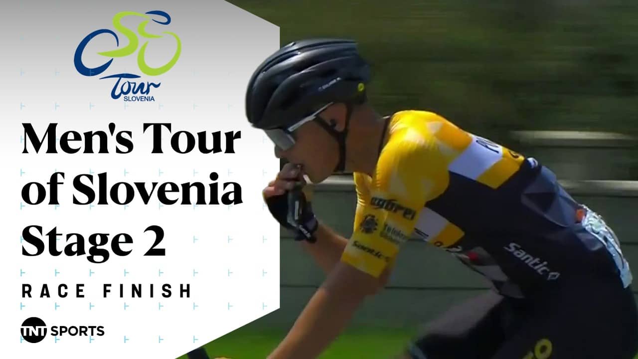 WHAT A WIN! ⚡️ | 2026 Men's Tour of Slovenia Stage 2 Final KM's | TNT Sports Cycling