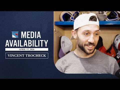 NYR 2026 Exit Day: Vincent Trocheck Media Availability | April 17, 2026