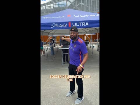 Chinedu shows us why Soccer Celebration is an experience you DON'T want to miss 🙌