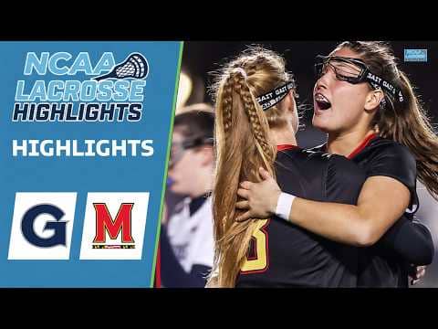 Maryland vs Georgetown | NCAA Women’s College Lacrosse Highlights | February 18, 2026