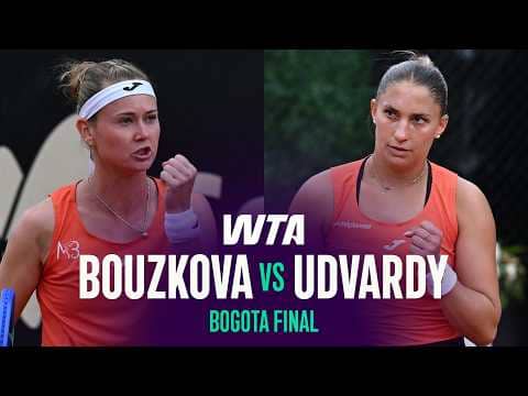 Marie Bouzkova vs. Panna Udvardy | 2026 Bogota Semifinal | WTA Match Highlights