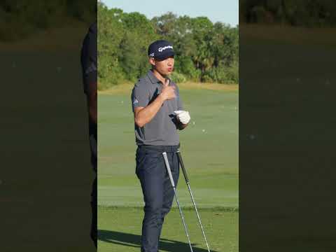 A shot shaper for a shot maker. "I can add spin, take off spin..."