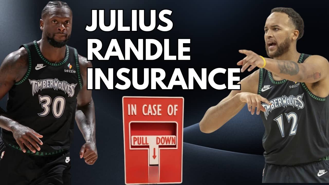 Kyle Anderson Is Julius Randle Insurance #minnesotatimberwolves