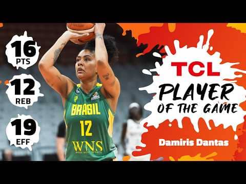 Damiris Dantas (16 PTS) | TCL Player Of The Game | MLI vs BRA | #FIBAWWC 2026 Qualifying Tournament